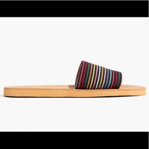 Madewell Rainbow Slide Sandals